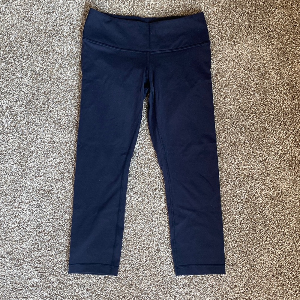 Lululemon Navy Size 6 3/4 Leggings